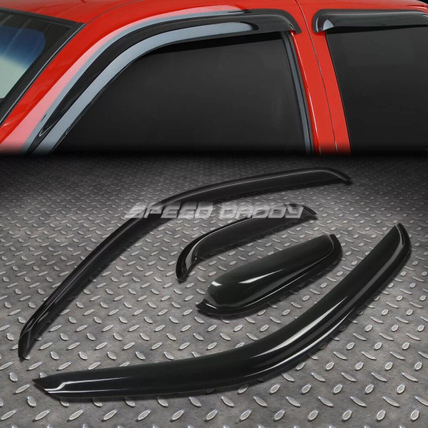 Speed Daddy FOR 95-04 TACOMA EXT 2DR SMOKE TINT WINDOW