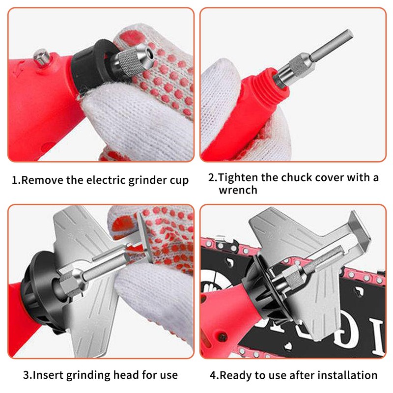 Pack of 24 Diamond Chainsaw Sharpeners, 3 Different Sizes 4/4.8/5.5