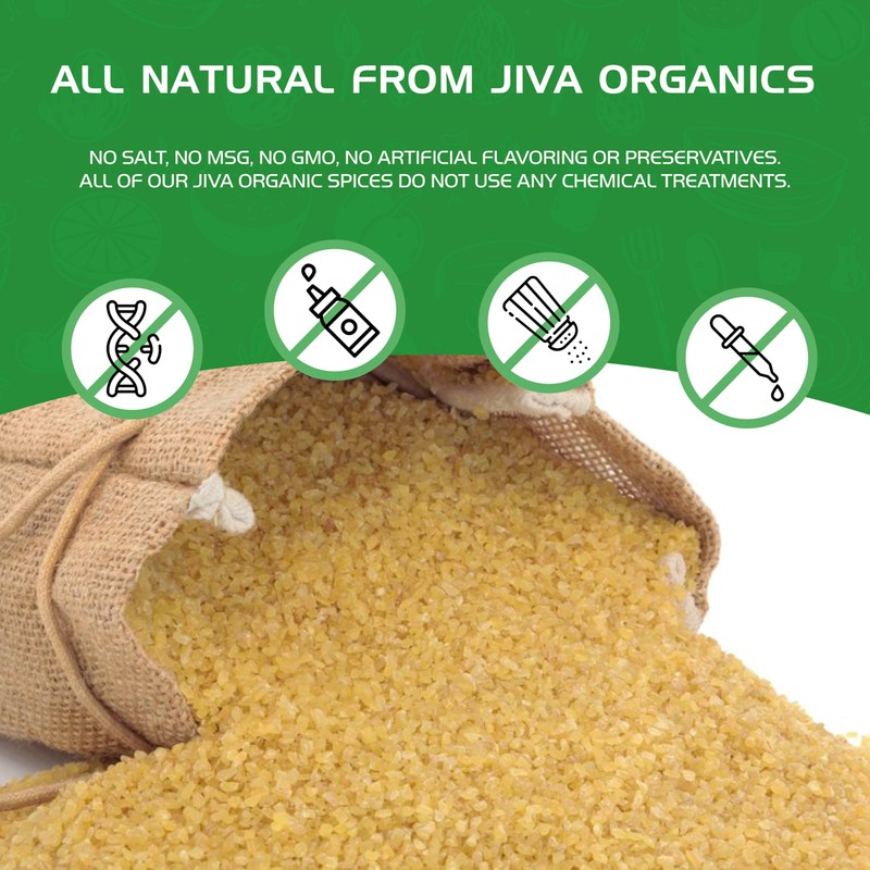 Organic Bulgur Wheat Coarse #3 2 LB - Non-GMO, Grown
