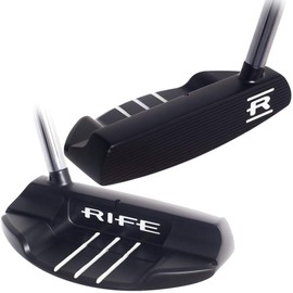 Rife Medina Heel Shafted Black Putter 35" Right Hand-golf putter