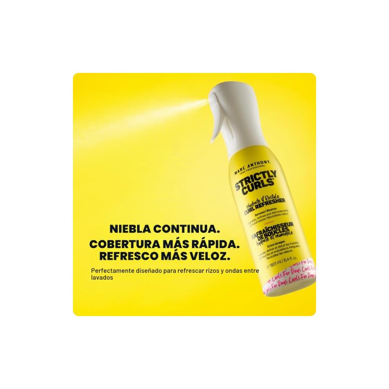 Marc Anthony Strictly Curls Hydrate Restyle Curl Refresher