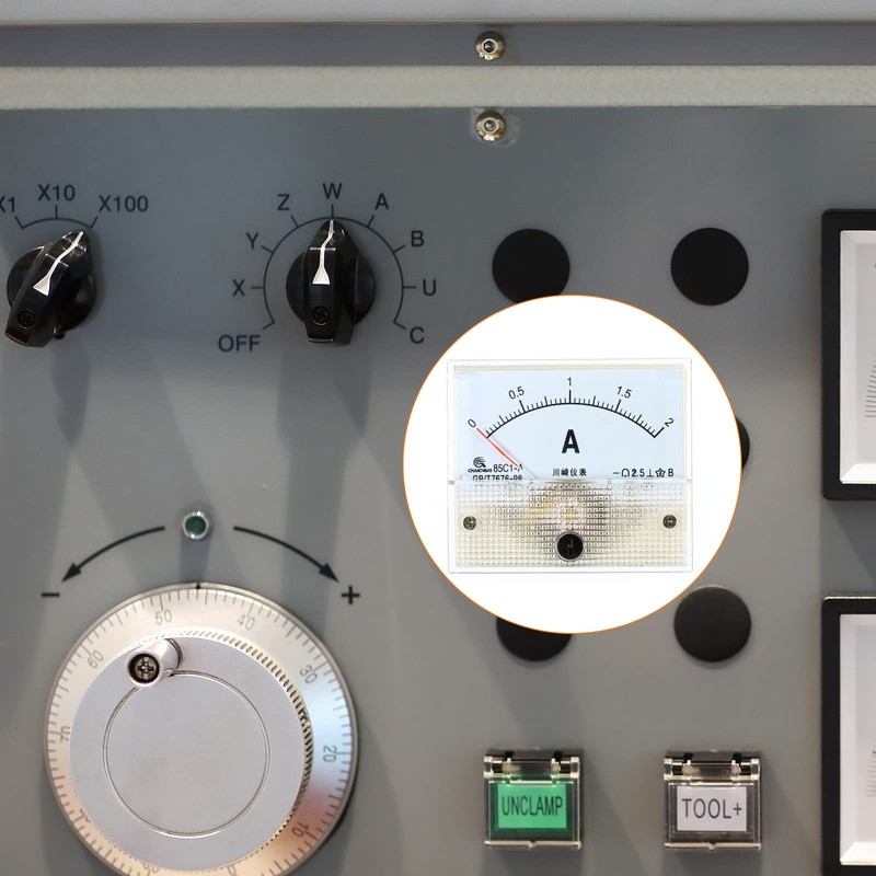 YOKIVE Analog Panel Ammeter, 85C1 Ampere Meter Current Tester, Great