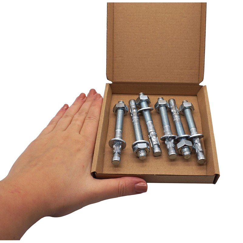 SKIR'CO Wedge Anchor M10 x 90 mm, Metal Dowels, Bolt