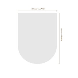 HEIHAK Small Garbage Bags,400 Counts 3 Gallon Trash Bags for Bathroom, Kitchen, Office, Bedroom and Car, 10L Unscented White(45x50cm)