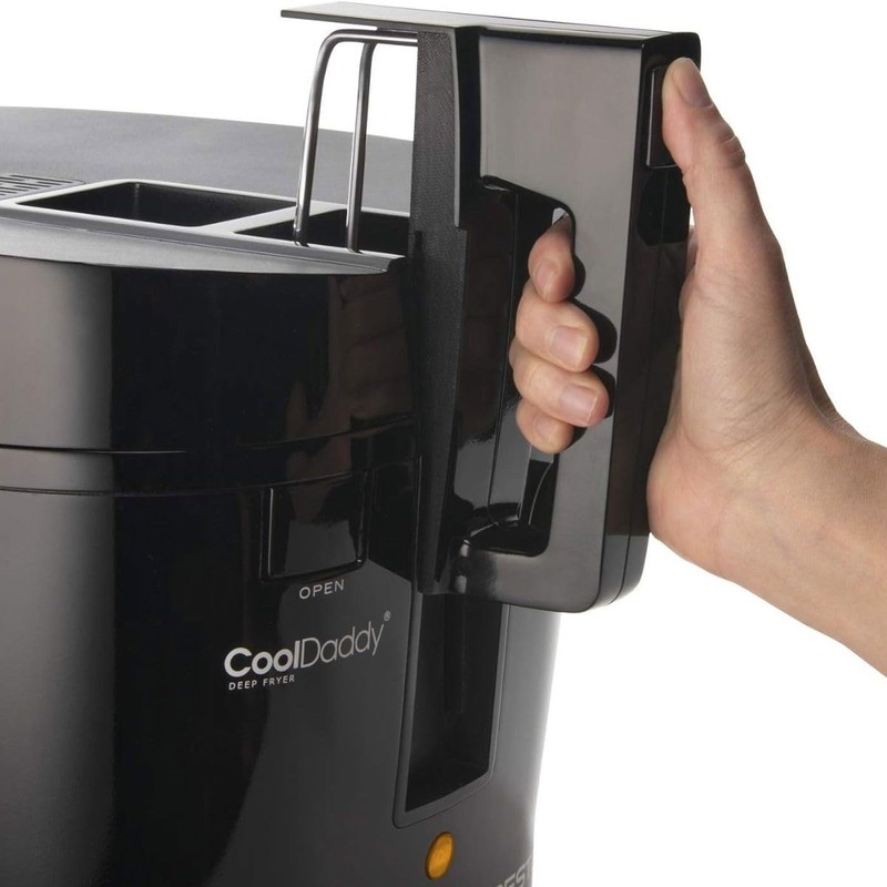 Presto 05442 CoolDaddy Cool-touch Deep Fryer - Black