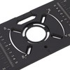 Router Plate Aluminum Alloy Router Table Insert Plate Trimming Machine