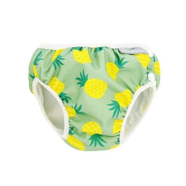 Imsevimse Swimming Nappy Aqua Nappy, Swim Nappy (Pineapple, M (7-10