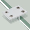 uxcell 180 Degree Glass Clamp, for 5-8mm Thick Adjustable Double