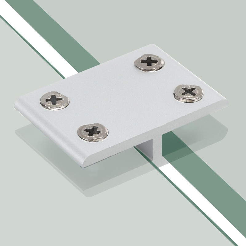 uxcell 180 Degree Glass Clamp, for 5-8mm Thick Adjustable Double