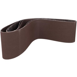 Kyocera 6613587 Endless Belt Set for Belt Sanders BDS-1000 B-4000T, Set of 4, 3.9 x 36.0 inches (100 x 915 mm), WA #60, #80, #100, #120