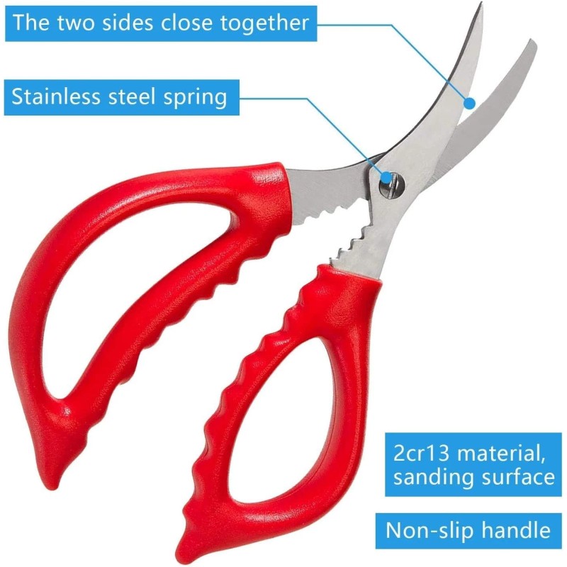 Brand: TORINALITAL Crab Leg Crackers and Tools - Lobster Picks