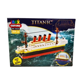 Oxford IMEX Oxford Mini Titanic Ship Brick Building Set (264pc)
