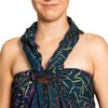 PANASIAM Sarong B025 Petrol bamboo, L