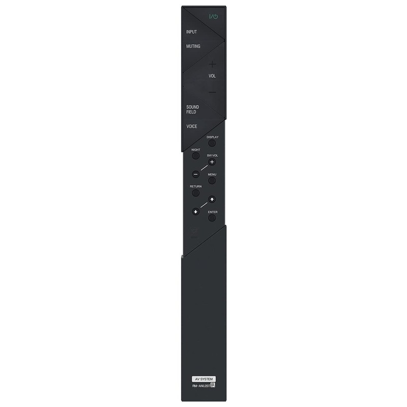 RM-ANU207 Replacement Soundbar Remote Control Supports for Sony Sound Bar