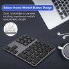 34 Teclas Teclado Numérico,Teclado Bluetooth Portáti para Laptop,Mini Teclado de