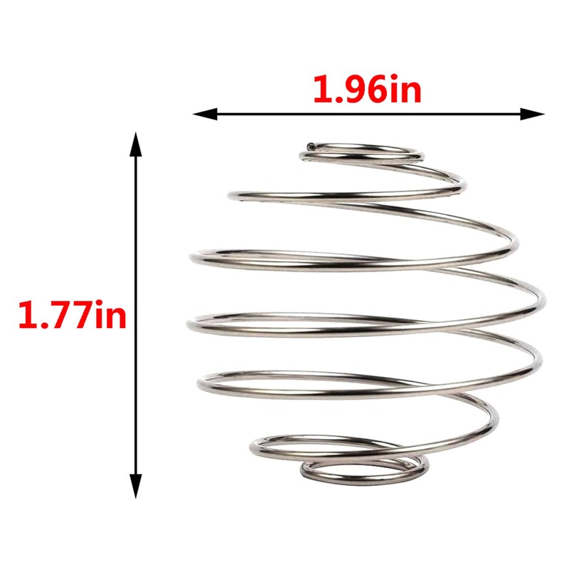 4pcs Stainless Steel Spring Balls Shaker Cup Balls Mixing Wire