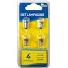 On Bike Set di quattro lampadine per fanali bici anteriori