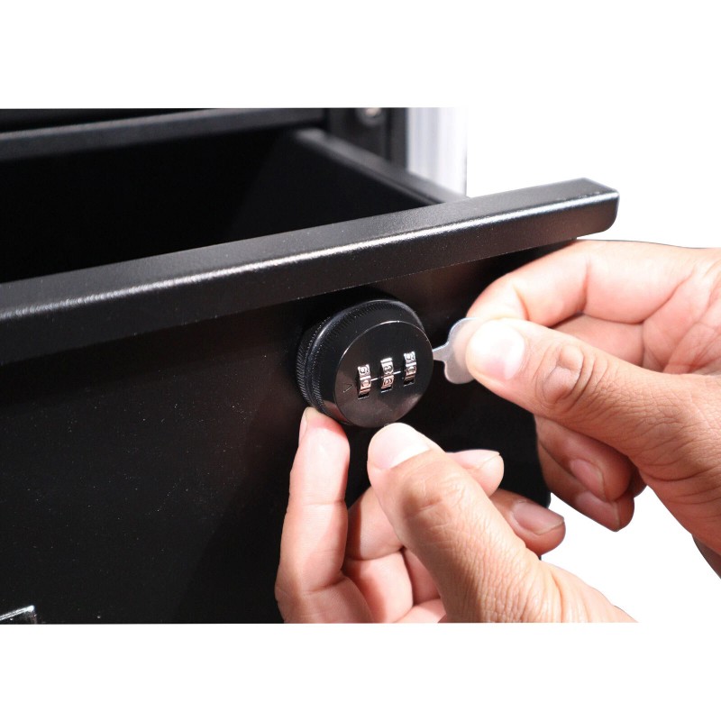 PROX 4 Space Rack Drawer Deep Lock & Key For