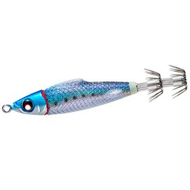 DUEL Lead Sutte EZ-Fin Mini Metal, No. 12, 1.6 oz (45 g), A1750-SRIW-Silver Real Sardine, Squid Metal