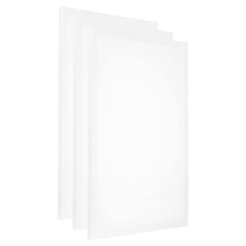 PATIKIL Paint Canvases Panel for Painting, 3 Pack 16x24 Inch Rectangle Wood Frame Stretched Blank Art Board Panels for Acrylic, Oil, Tempera Painting, White