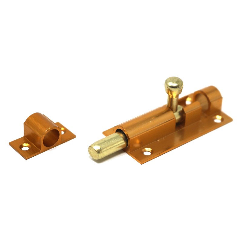 1 x 2" fiXte Aluminium Barrel Bolt Sliding Lock Latch
