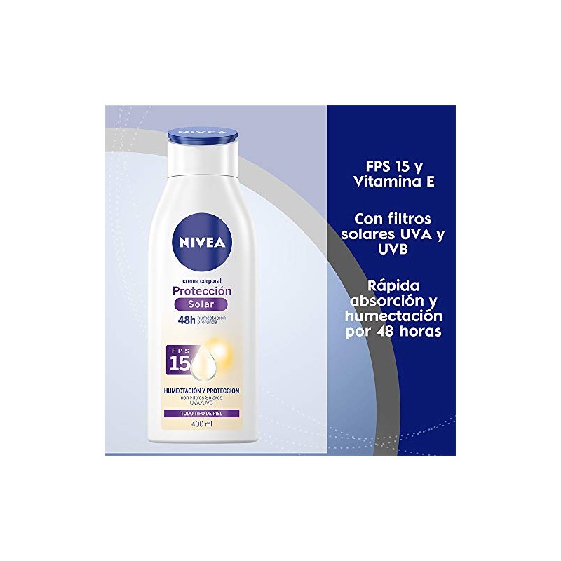 Kit Nivea Crema Corporal Humectante con Vitamina E y Aloe,