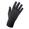 EDZ Merino Wool Thermal Liner Gloves - Black, S