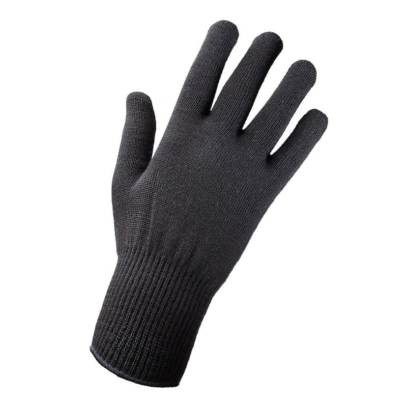 EDZ Merino Wool Thermal Liner Gloves - Black, S