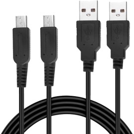 Conkoo【2本セット】 3DS 充電器 3DS 充電ケーブル USB充電 New3DS/ New3DSLL /3DS /3DSLL/ i2DS /DSi/DSiLL/2DS兼用 USB充電ケーブル 【1.2M 黒】