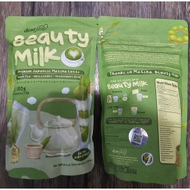 Dear Face Beauty Milk Premium Japanese Matcha Latte Powder Antioxidant Drink