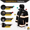 KwikSafety - Charlotte, NC - BLACK TORRENT Safety Rain Jacket