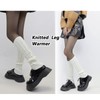 Elandy Knit Winter Thermal Warm Leg Warmers-Long Socks Boot Cuffs