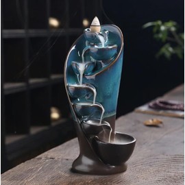 Bless-International Frankincense-and-Myrrh-100%-Natural-Incense-Backflow-Cones-for-Waterfall Handmade-Organic-Chemicals-Free for-Purification-Relaxation-Positivity-Meditation The-Best-scents-20-Count