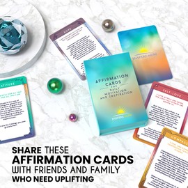 Inspire Now Affirmation Cards for Daily Motivation and Inspiration