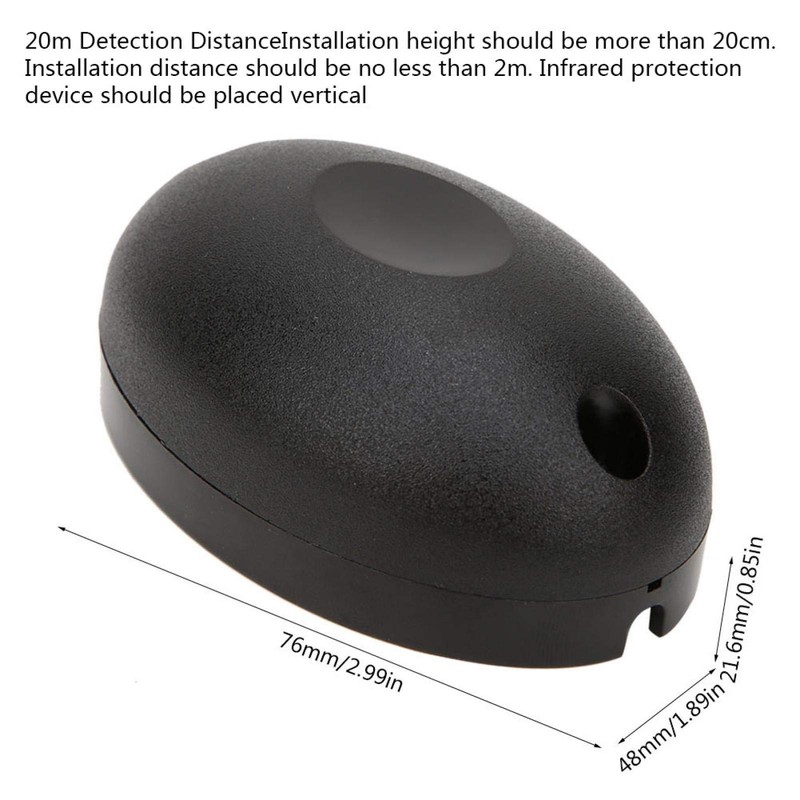 Radio Alarm Infrared Detector 12VDC Photocell Sensor Gate Opener Infrared