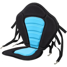 CAMULAND Paddleboard Seat, Kayak Accessories Chair for Paddle Board Fishing Sup Adjustable Cushion with Back Support for Sit On Top Boat Rafting Padded Seats Behind