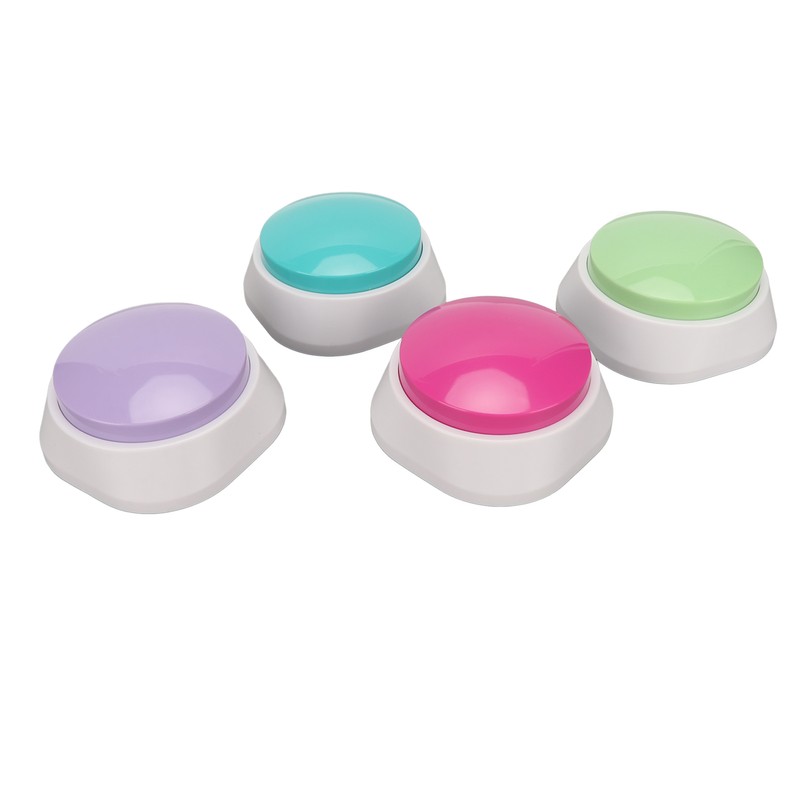 4PCs Voice Recording Button Dog Buttons for Communication Pet Training