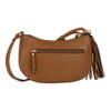 Gabor bags Women's AKI Shoulder Bag, Cognac Brown, cognac brown