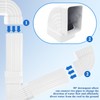 Gutter Elbow 3x4 90 Degree Downspout Elbow Gutter Connector Roofing