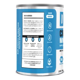 Creatina Suplemento Monohidratada D-mon 250g 50 Servicios Sabor Mango