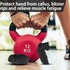 Anti-Slip Workout Grips - Ergonomic Rubber Hand Protector Gloves for
