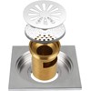 Square Floor Drain Thickened Stainless Steel Bathroom Tile Insert Floor