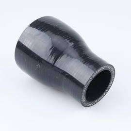 AC PERFORMANCE AC PERFORMANCE ID 2" to 1.25" (51mm to 32mm) Silicone Hose Straight Reducer 3-Ply Reinforced Black, 3" Length