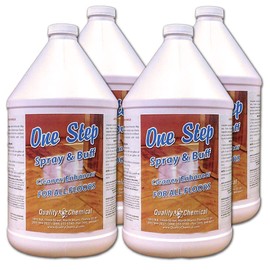 One Step - Spray and Buff - Floor Restorer - Cleans and Polishes in one Operation-5 Gallon Pail