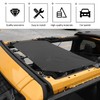 Hoolcar Front Top Sunshade Mesh Bikini Top Roof Sun Shade-