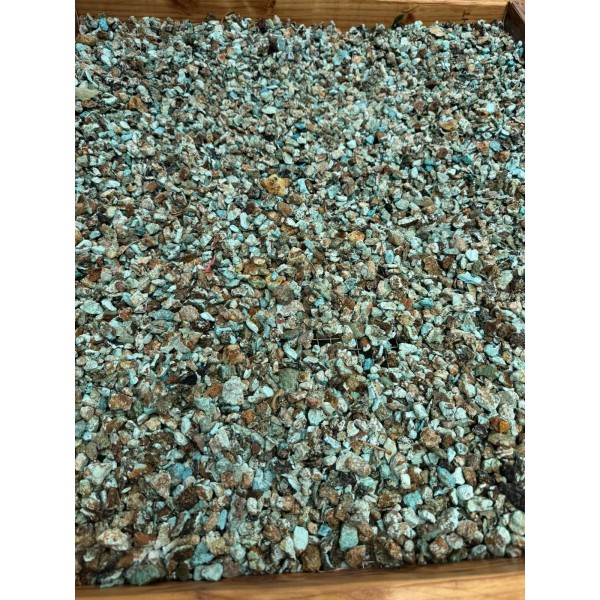 Pilot Mountain Small Nuggets Turquoise Natural one pound 07-18-2024