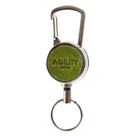 Agility affa Carabiner Reel Holder Single Point Simple Reel Key Holder Key Holder, green