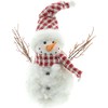 FRANK FLECHTWAREN Snowman Pointed Hat, Textile, Plastic, Dimensions: Height 33
