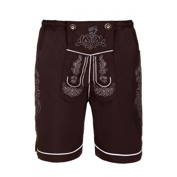 Traditional Swim Shorts Swimming Trunks in Lederhosen Style - 3xl