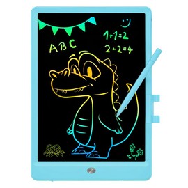 AURXONS LCD Writing Tablet, 10.5-Inch Electronic Writing Drawing Pad, Doodle Board, Erasable Handwriting Tablet, Portable Ewriter as Educational for Kids Boys Girls at Home Office Outdoors